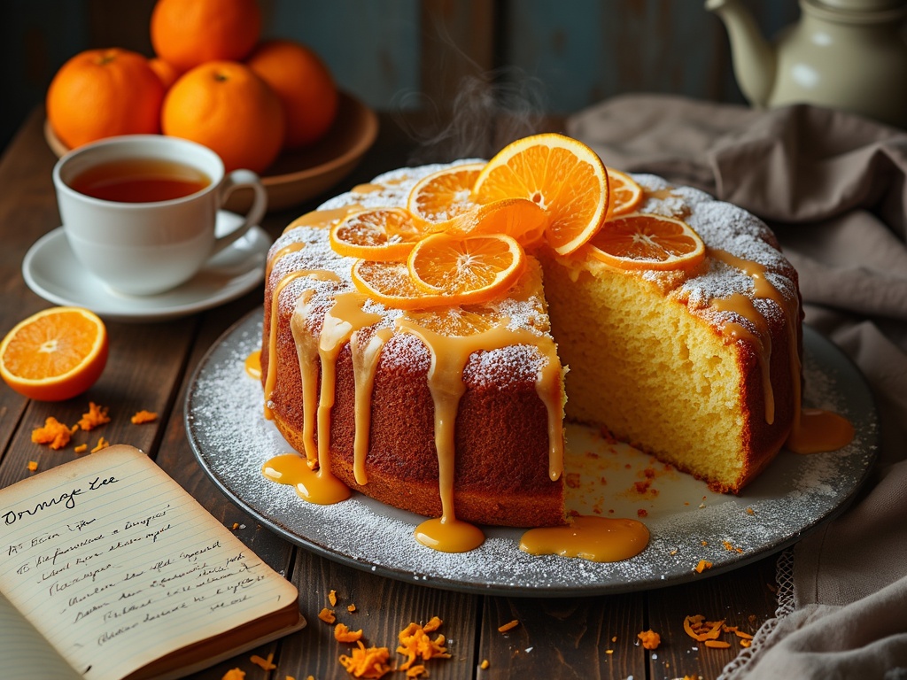 gateau a l orange recette grand mere