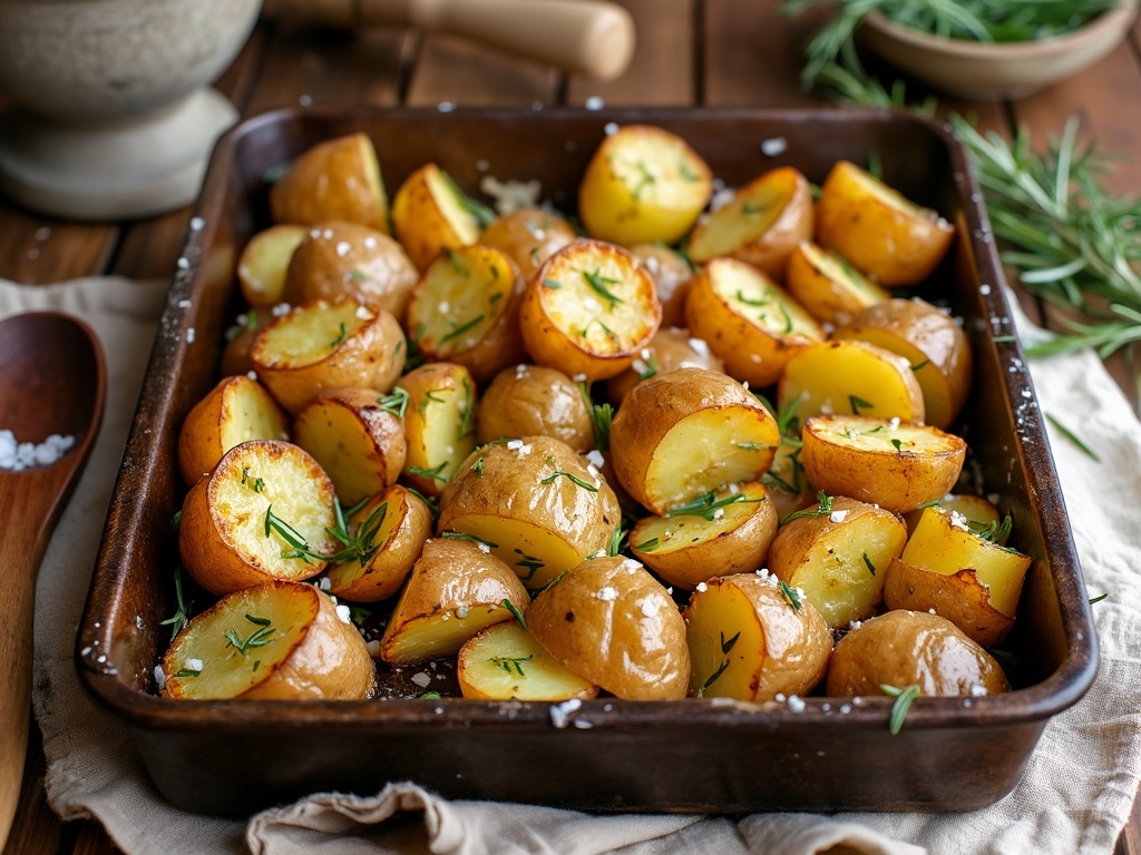 pommes de terre au four croustillantes façon grands-mères