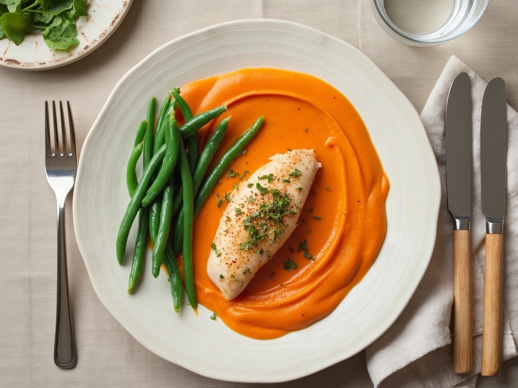 quel accompagnement avec une purée de carottes