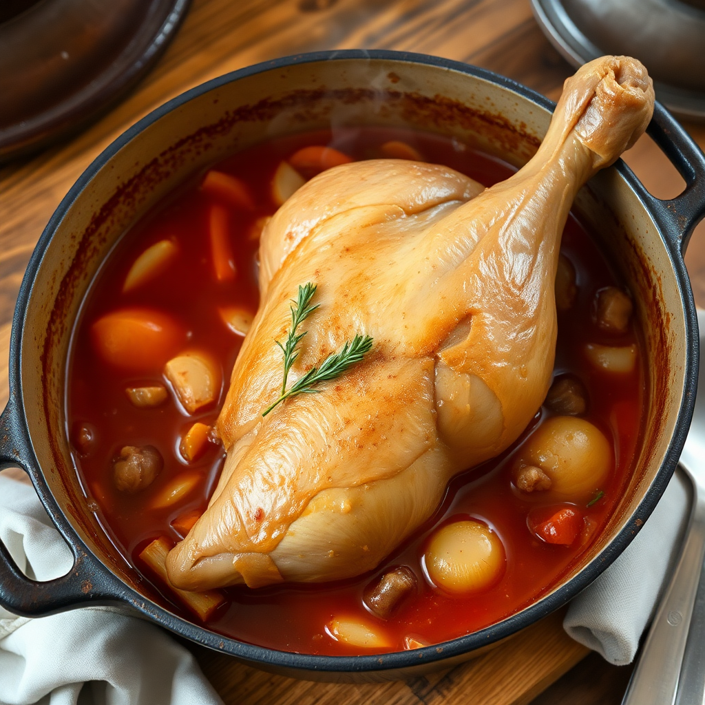 recette cuisse de dinde moelleuse en cocotte