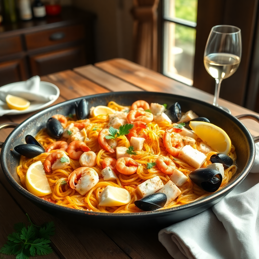 recette fideua catalane