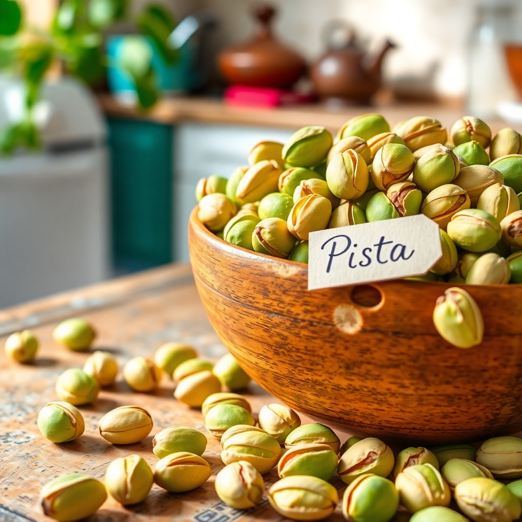 pista and pistachio