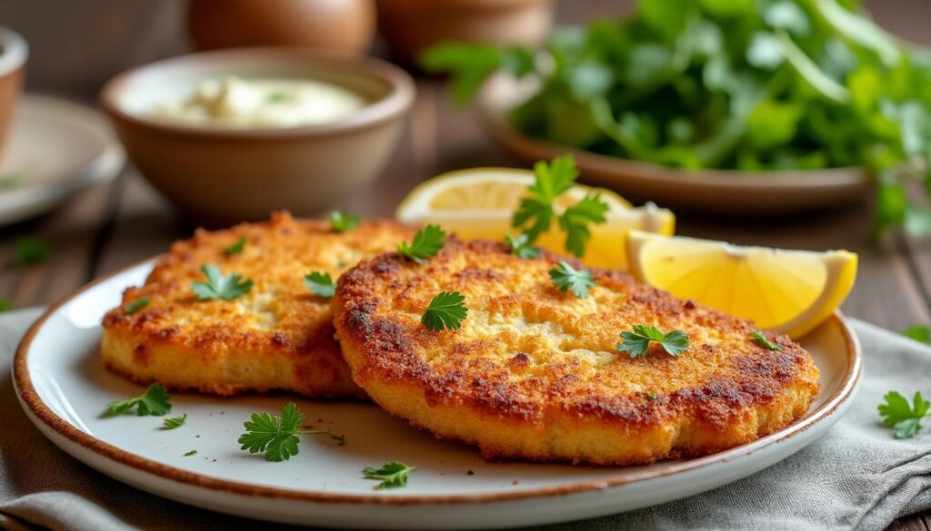 découvrez une recette simple et rapide d'escalope panée pour un plat savoureux à préparer en un rien de temps. parfait pour vos repas gourmands au quotidien.