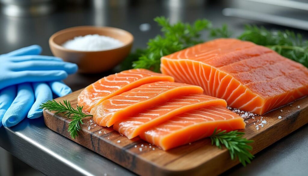 découvrez les risques liés à la consommation de saumon gravlax et nos conseils pour le déguster en toute sécurité.