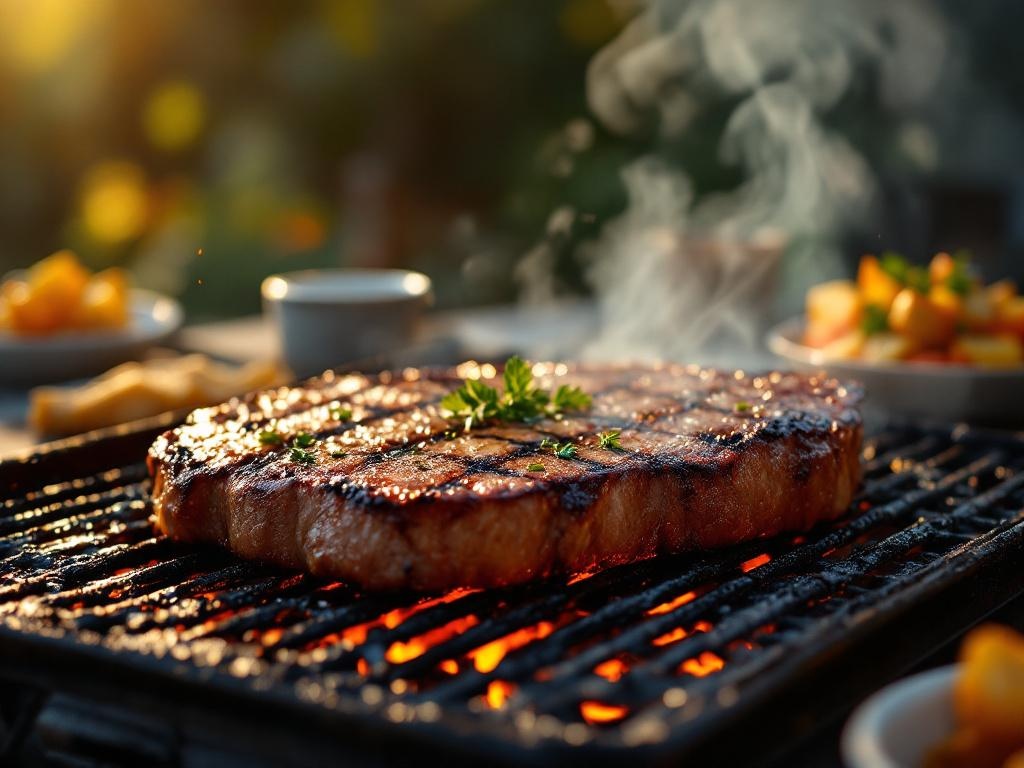 Entrecôte barbecue