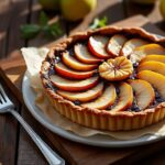 découvrez la recette facile et gourmande de la tarte poire chocolat de cyril lignac, un dessert parfait pour régaler vos papilles en toute simplicité.