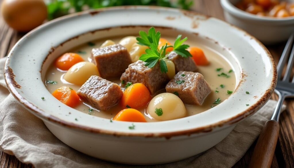 découvrez notre recette facile et savoureuse de blanquette de veau fondante, un plat traditionnel réconfortant à préparer en toute simplicité.