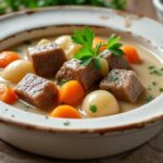 découvrez notre recette facile et savoureuse de blanquette de veau fondante, un plat traditionnel réconfortant à préparer en toute simplicité.