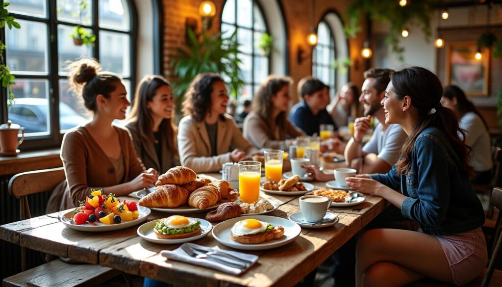 découvrez le café jeannette à paris, un lieu parfait pour un brunch gourmand dans une ambiance chaleureuse et conviviale. savourez des plats délicieux et profitez d'un cadre accueillant.