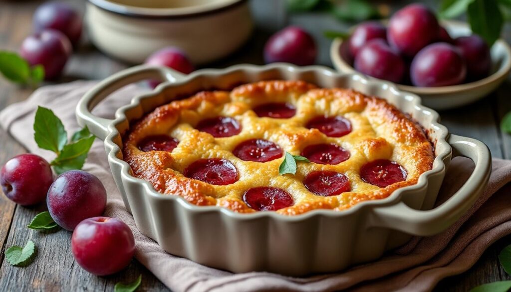 découvrez la recette facile et authentique du clafoutis mirabelle de grand-mère, un dessert traditionnel aux saveurs délicates et fruitées, parfait pour toutes les occasions.