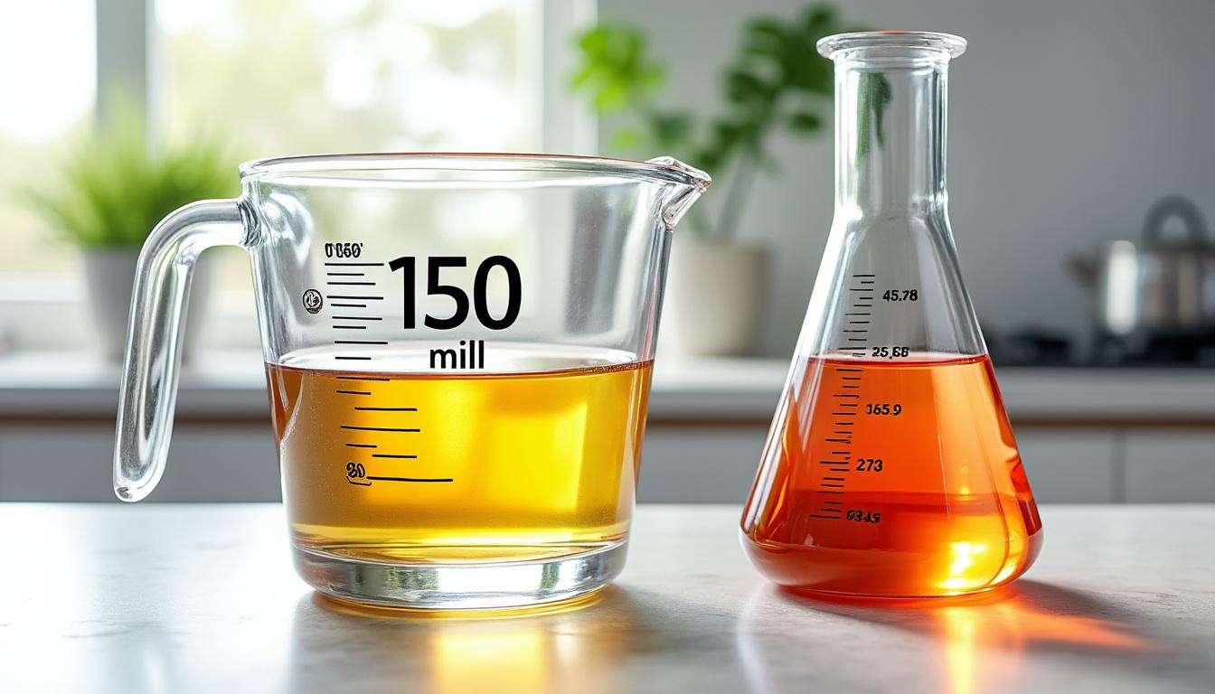 150 ml en cl : conversion simple et rapide expliquée
