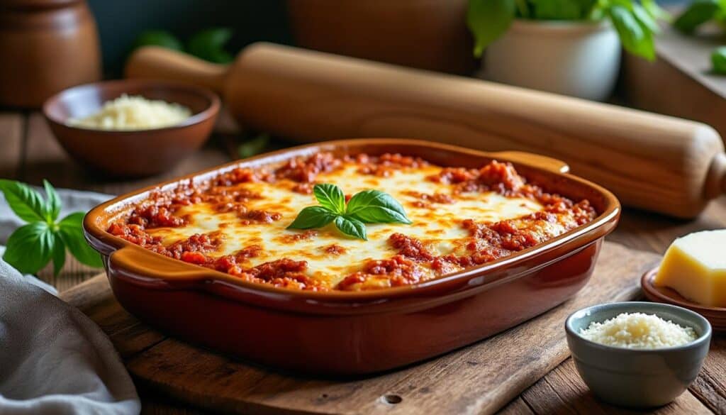 découvrez la recette de lasagne grand-mère, facile à réaliser, savoureuse et pleine de tradition pour un repas convivial et gourmand.