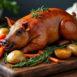 découvrez notre recette facile et savoureuse de porcelet rôti au four, parfaite pour un repas convivial et gourmand. suivez nos étapes simples pour un plat délicieux et tendre.