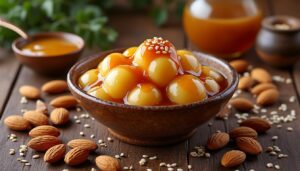 découvrez la recette facile et gourmande de zouza tunisienne au caramel, un dessert sucré traditionnel à savourer en toute simplicité.