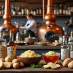 découvrez tout sur l'alcool de pomme de terre : processus de fabrication, différents types disponibles et leurs utilisations principales dans la cuisine et au-delà.