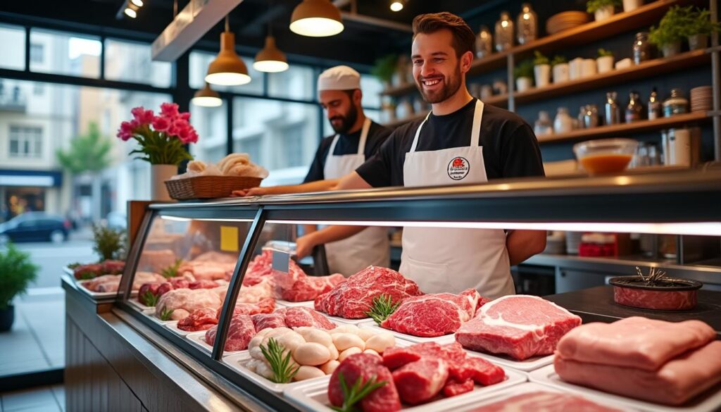 découvrez notre boucherie halal à nantes, offrant une viande de qualité supérieure et un service local personnalisé pour satisfaire toutes vos envies.
