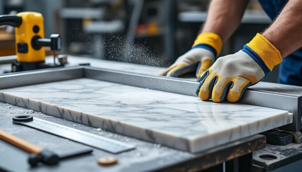 découvrez les meilleures techniques et outils pour couper le marbre avec précision. guide complet pour réussir vos découpes et obtenir un résultat professionnel.