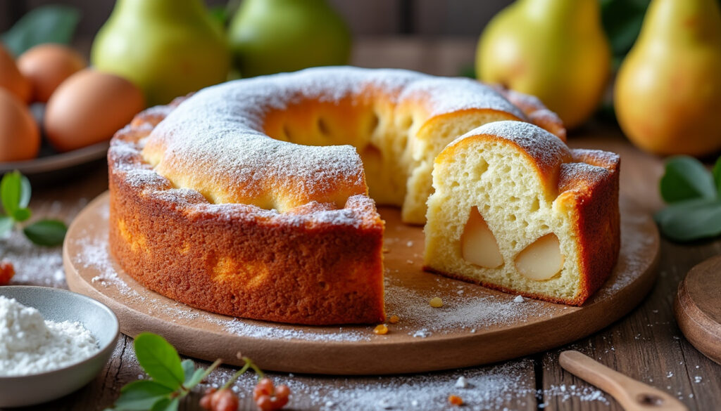 découvrez notre recette facile et traditionnelle du gâteau poire grand-mère, moelleux et savoureux, parfait pour un dessert maison gourmand.