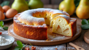 découvrez notre recette facile et traditionnelle du gâteau poire grand-mère, moelleux et savoureux, parfait pour un dessert maison gourmand.