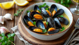 découvrez une recette rapide et facile de moules à la crème au vin blanc, parfaite pour un repas savoureux en toute simplicité.
