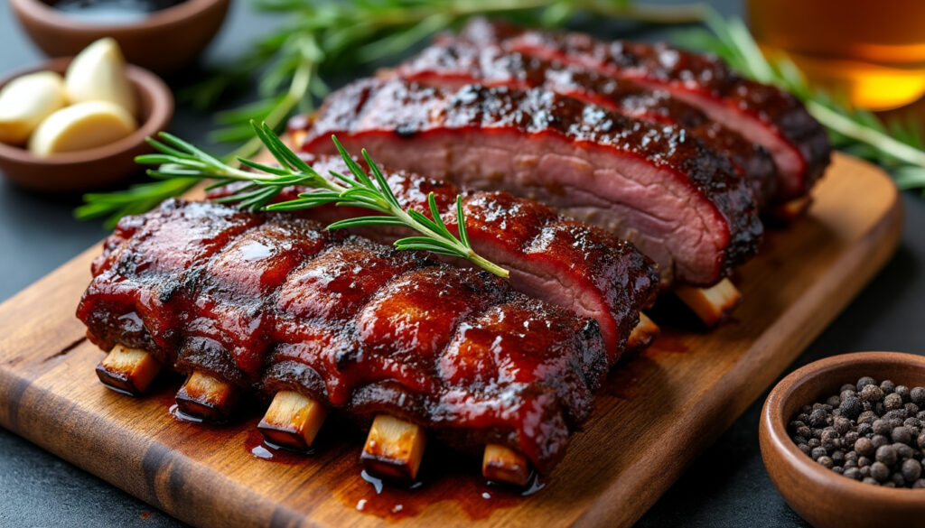 découvrez une recette facile de ribs de bœuf avec une marinade maison parfaite pour des saveurs intenses et une viande tendre à souhait.