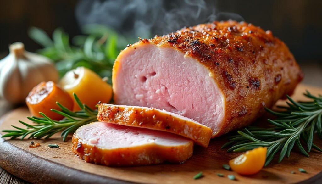 découvrez une recette facile pour une rouelle de porc moelleuse à la cuisson idéale, parfaite pour un repas savoureux et réussi.