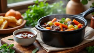 découvrez une recette facile et gourmande de sauce pour pot au feu, qui sublimera votre plat traditionnel avec des saveurs riches et délicates.