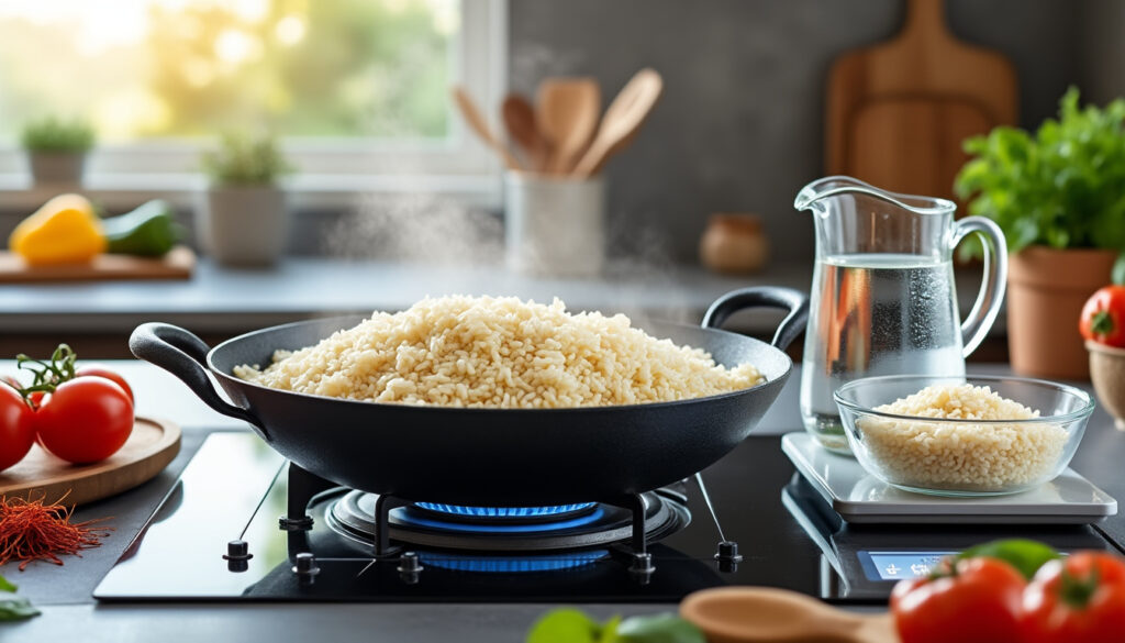 découvrez combien d'eau utiliser pour 1 kg de riz à paella grâce à notre guide des proportions, pour réussir parfaitement votre plat traditionnel.