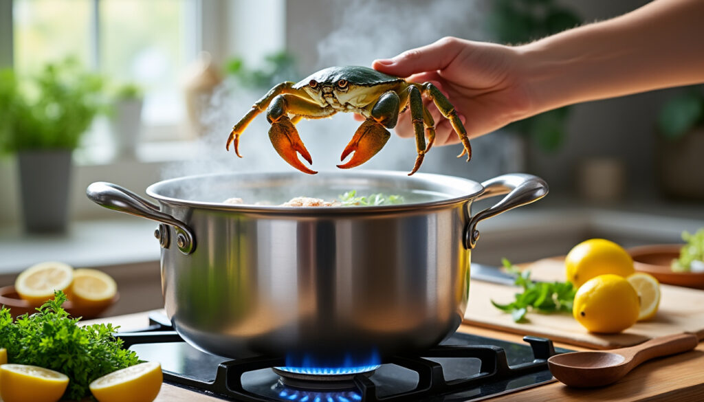 apprenez à cuire un tourteau vivant facilement et rapidement grâce à notre guide simple et détaillé pour réussir votre plat de fruits de mer.