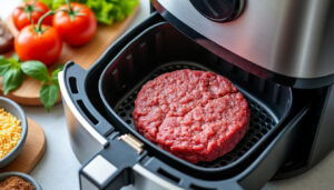 découvrez comment cuire facilement un steak haché surgelé au air fryer grâce à notre guide rapide et pratique pour un repas savoureux en un rien de temps.