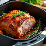 découvrez une recette rapide et savoureuse de rôti de porc au air fryer, parfaite pour un repas délicieux et facile à préparer en un rien de temps.