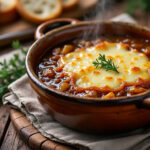découvrez la recette traditionnelle et facile de la soupe à l'oignon grand-mère, un plat réconfortant et savoureux pour toutes les occasions.