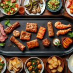 découvrez 15 idées savoureuses et faciles pour accompagner votre pierrade et régaler vos convives avec des garnitures originales et gourmandes.