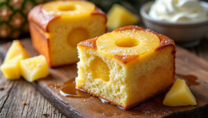 découvrez notre recette rapide et gourmande de gâteau à l'ananas moelleux, parfaite pour un dessert délicieux et facile à réaliser.