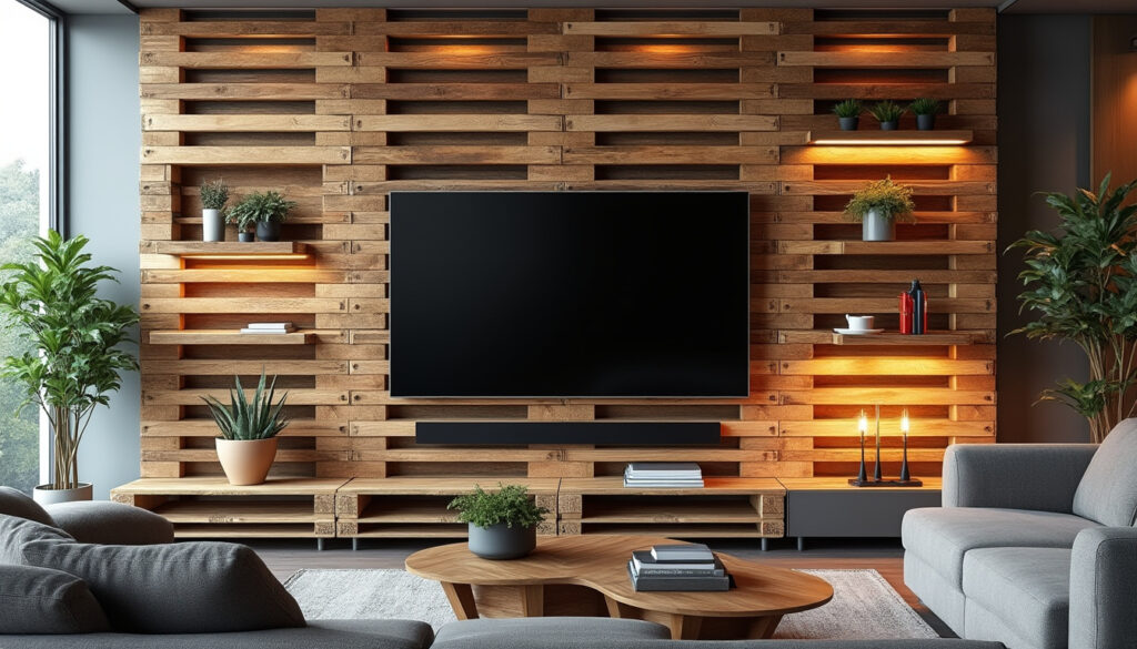 découvrez comment habiller un mur avec des palettes pour créer un support tv unique et élégant grâce à notre guide pratique étape par étape.
