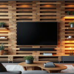 découvrez comment habiller un mur avec des palettes pour créer un support tv unique et élégant grâce à notre guide pratique étape par étape.
