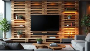 découvrez comment habiller un mur avec des palettes pour créer un support tv unique et élégant grâce à notre guide pratique étape par étape.