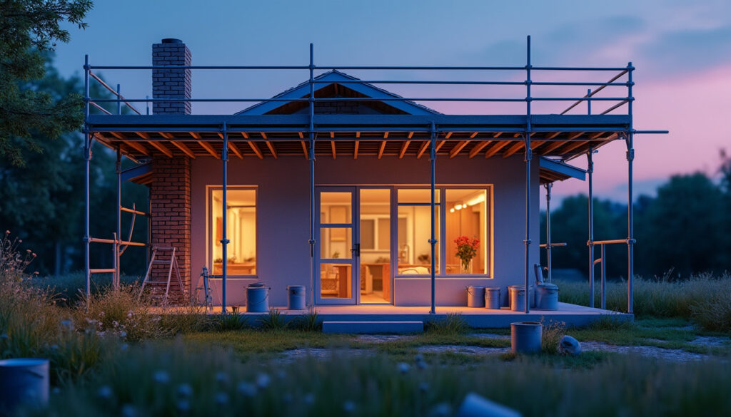 découvrez la signification et l'interprétation clé de rêver de maison en travaux, un symbole puissant reflétant vos changements intérieurs et vos projets personnels.